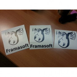 Clé USB gravée Debian (vierge)