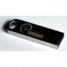 Clé USB gravée Debian (vierge)