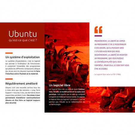20 dépliants Ubuntu