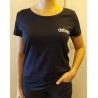 T-shirt Debian Femme Noir