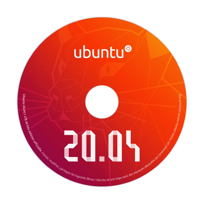 DVD Ubuntu 20.04 LTS