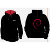 Sweat-Shirt Debian Mixte Noir