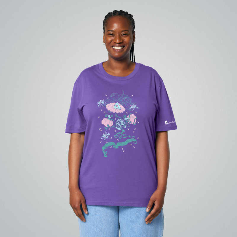 T-Shirt Ubuntu Noble Numbat Taille L